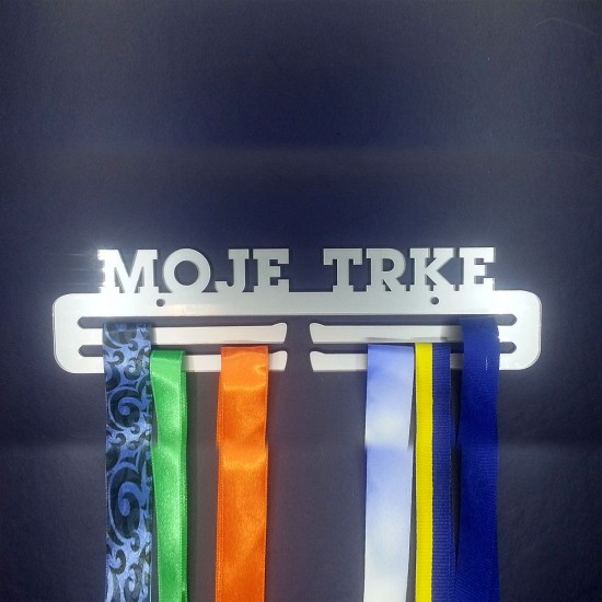 Moje Trke - Trčanje - Držači za medalje Moje Trke - Trčanje - Držači za medalje
