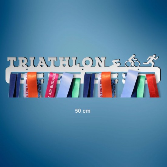 Triathlon sa figuricama - Držači za Medalje Triathlon sa figuricama - Držači za Medalje